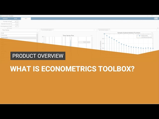 What Is Econometrics Toolbox?