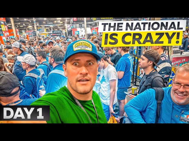 The National Sports Card Show is BONKERS! | DAY 1