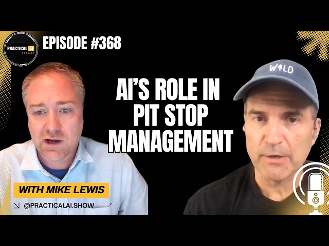 AI’s Role in Pit Stop Management