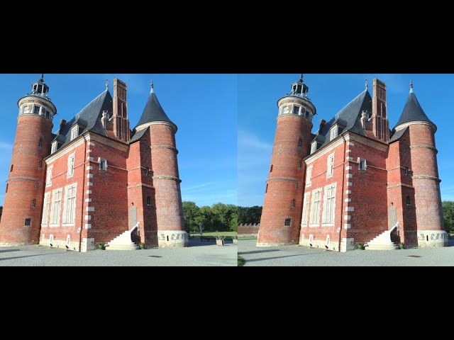 QooCam_Castles_in_Normandy_Tilly_Bataille  3D VR 4K 180