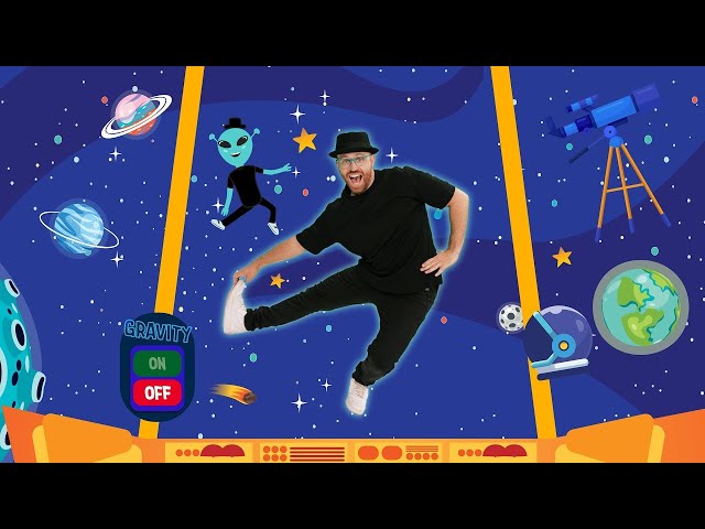 The Warm Up 🛸 Exercise Workout for kids | Songs & Brain breaks for kids