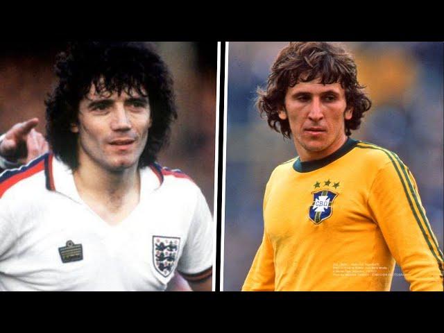Kevin KEEGAN vs ZICO 1978 - England x Brazil (Who's Better?)