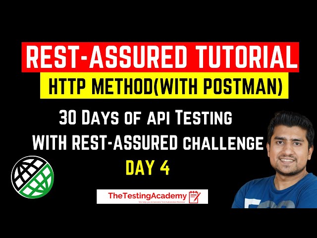 HTTP Methods with Postman | Rest Assured Tutorial | Day 4  | API Testing Tutorial