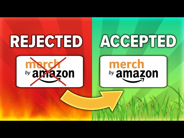 Keep Getting REJECTED by Amazon Merch? TRY THIS!