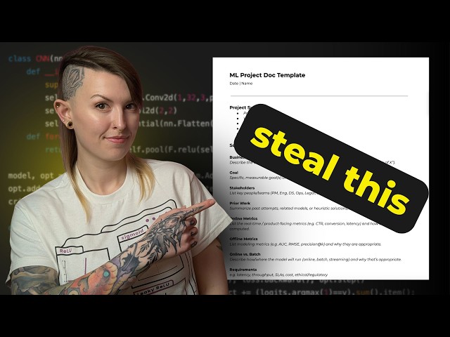 Steal My Machine Learning Project Template