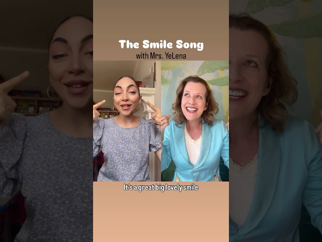 The Smile Song for Kids 😊 Camp Song - Preschool Learning