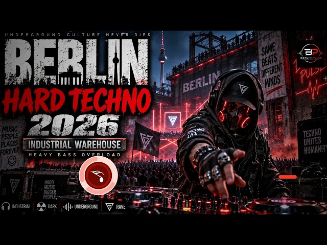 Hard Techno 2026 🔥 Berlin Rave | Heavy Bass & Industrial Warehouse