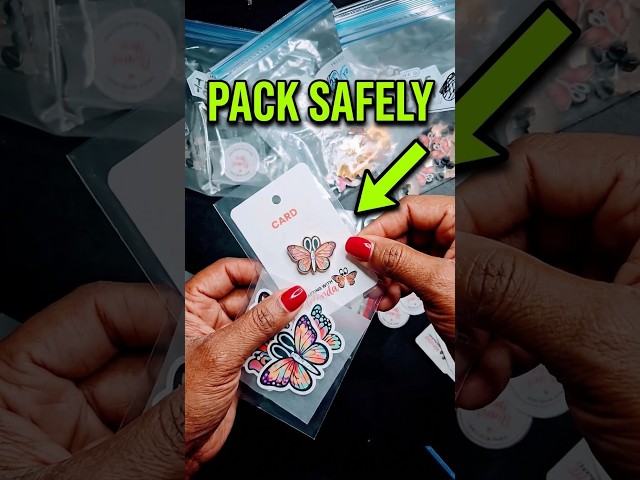 How I package my orders | Pack an order with me!