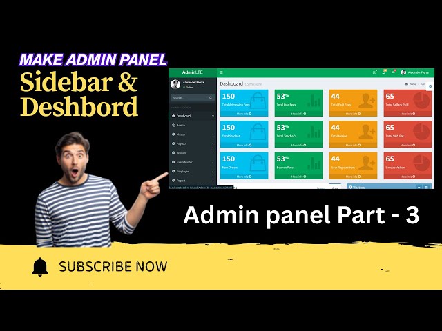 School Project Part 3 php website development tutorial| Complete Web Project Banaye PHP Mein 🔥