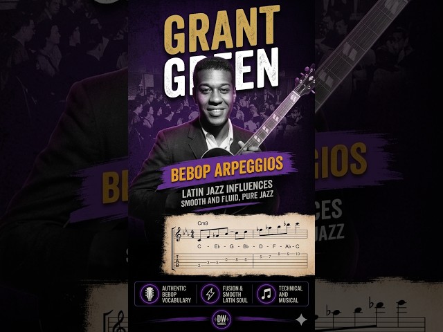 Grant Green's arpeggio mastery over II-V