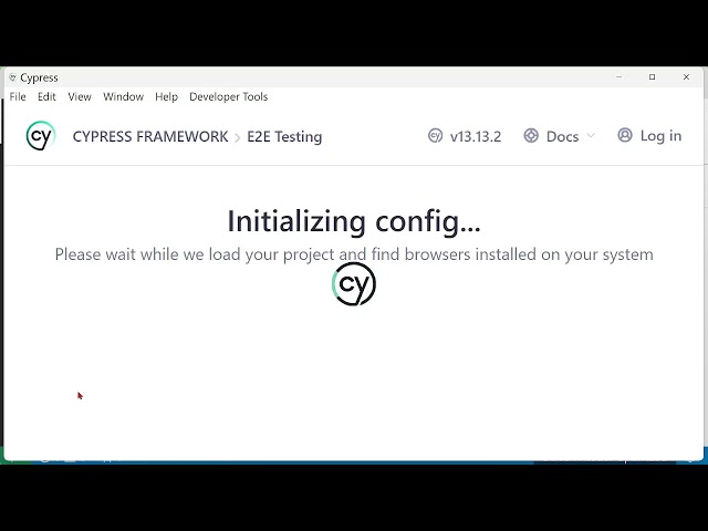 CY01: Install Cypress and create new project in Visual Studio Code