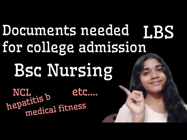 Documents you should carry for LBS nursing college admission 2026🙂‍↕️ #nursing #college #admission 