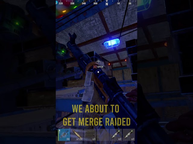 We Got Merge Raided #rust #rustconsole #rustshorts #rustgame #rustraid #rustpvp #rustclips