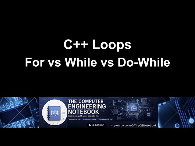 C++ Loops Explained: Count & Print Odd Numbers (for vs while vs do-while loop)
