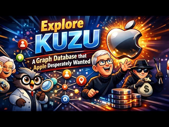 Explore Kuzu - A Graph Database that Apple Desperately Wanted | Tech Edge AI