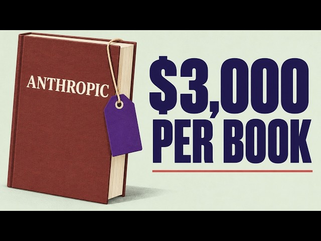 The US Says AI Training Is Free. Why Did Anthropic Pay?