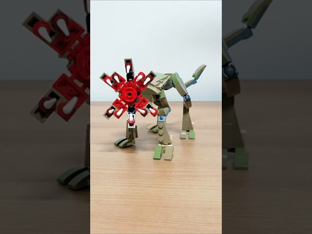 LEGO Stranger things MOC Demodog Tutorial #strangerthings #demogorgon #lego #legomoc