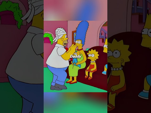 Homer is controlled by the fake hair! #anime #animerecap #TheSimpsons