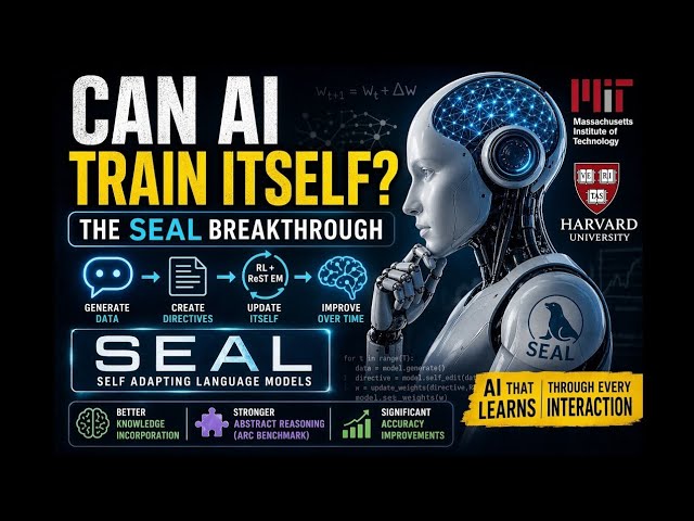 SEAL: AI That Rewrites Its Own Weights
