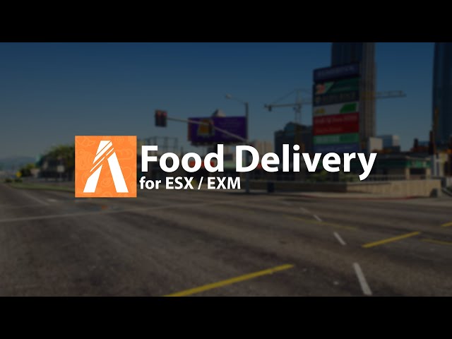 Food Delivery - Script showcase