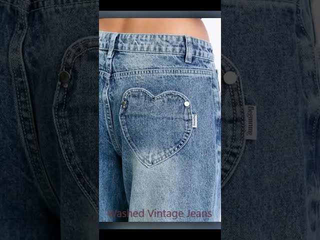 Washed Vintage Jeans