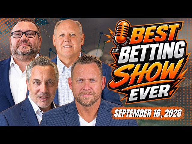 Best Betting Show Ever | NFL & CFB Betting Trends, Predictive Market, MLB Picks, Parlay & More!