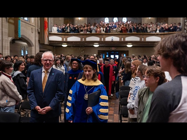 Opening Convocation with Governor Tim Walz | September 14, 2026
