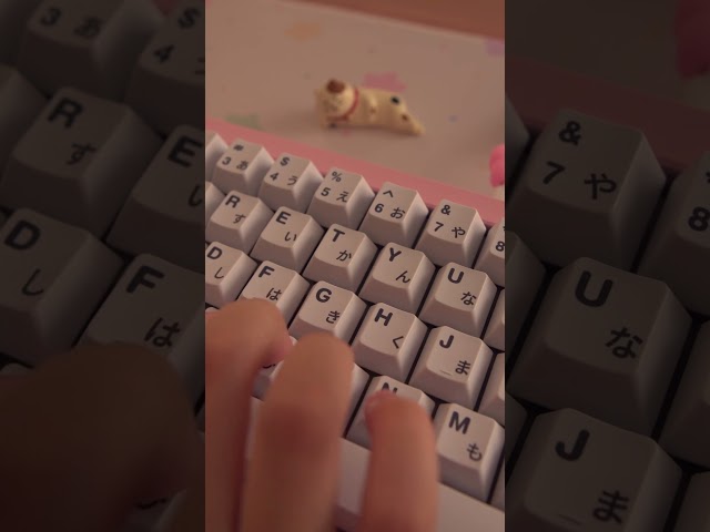 [asmr] do you like keyboard finger rolls?☁️