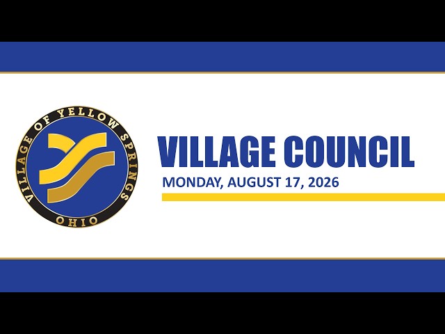 VILLAGE COUNCIL | August 17, 2026