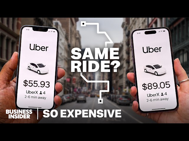 Why Uber Is More Expensive ... For Some People