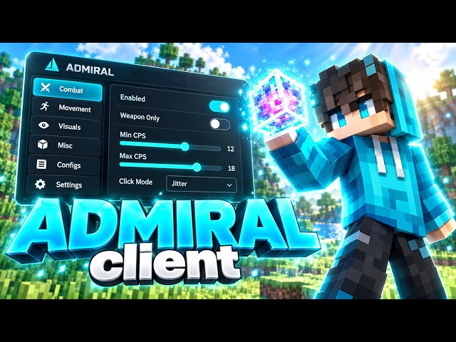 Admiral Client 1.8.9 Free Download | Admiral Minecraft Hack Client