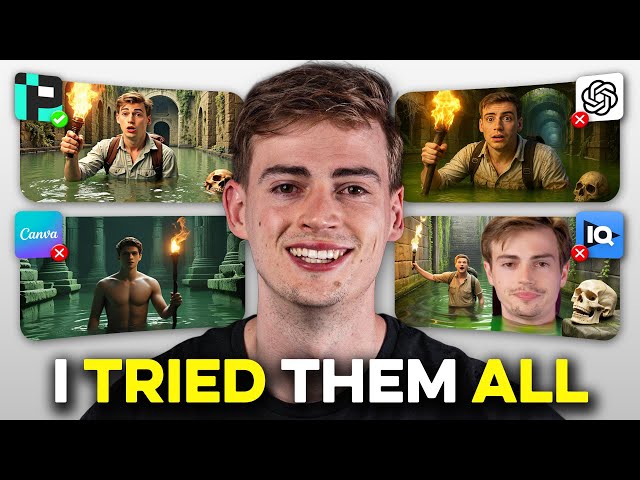 I Made the Same Thumbnail in Every  AI Thumbnail Maker