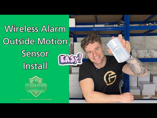 How to Install an Outdoor Motion Sensor (Wireless Alarm Setup Guide) | Guardfather Security