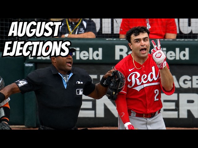 MLB 2026 August Ejections