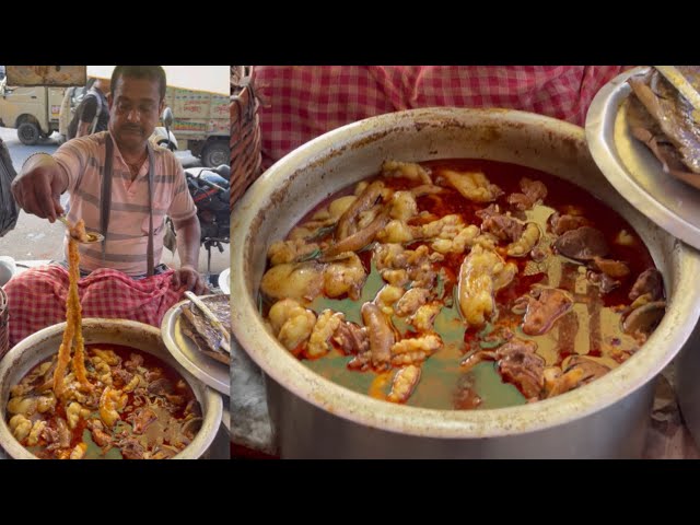 A to Z Mutton | Mutton Fat, liver etc Selling in Kolkata Only 50Rs | Indian Street food