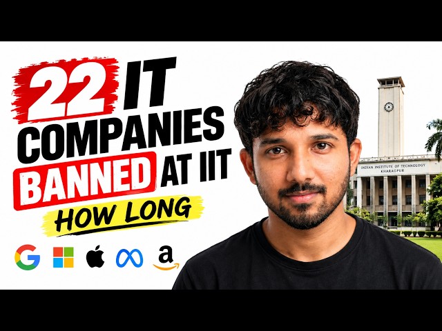 IIT Students Ki Offer Letter Ichhi Job Ivvaledu! 22 Companies Pai Action