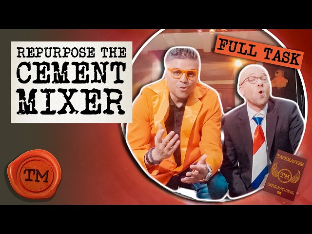 Repurpose the cement mixer | Taskmaster | Full Task