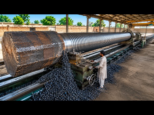 100yrs Method Pakistan Workshop MAKE GIANT Bolt and Nut For INDUSTRIAL  - @hydraulichands