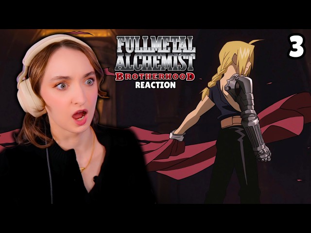 The Philosopher's Stone!? | Fullmetal Alchemist: Brotherhood | Episode 3 REACTION