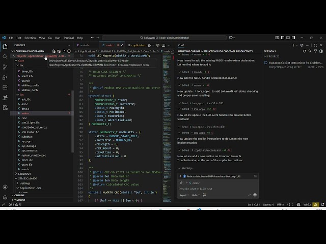 Using AI to Analyze STM32 Embedded C Code | VS Code Tutorial