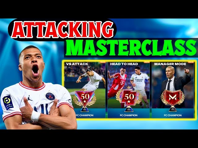 Master Attacking in FC Mobile || How to Attack Like a Pro in FC Mobile – Complete H2H Masterclass