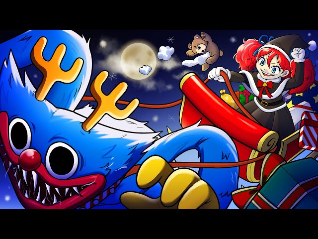 Poppy Christmas - Poppy Playtime Animation (Black Christmas) | GH'S ANIMATION