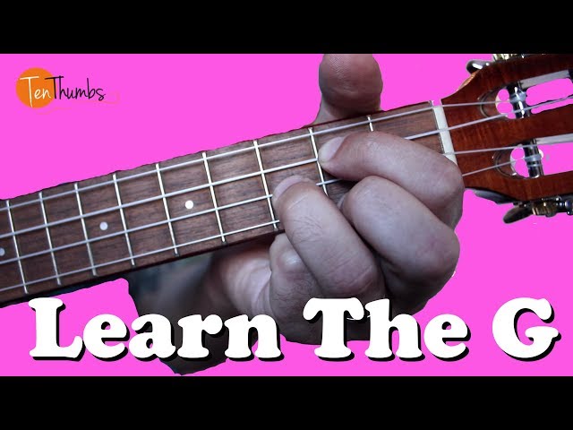 Learn the G Chord - True Beginner Ukulele Tutorial