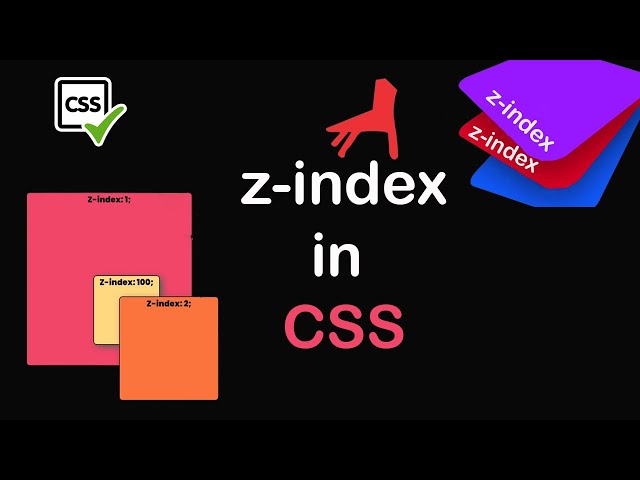 z index css tutorial