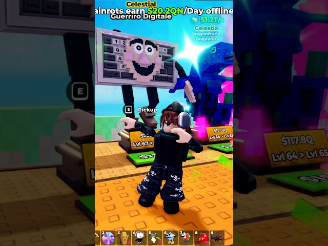 Doing the nervy funk dance with Kick a Lucky Block ... 🤩💞 #roblox #robloxshorts #shorts