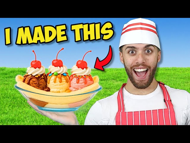 I Made The CRAZIEST Ice Cream Sundae Ever!