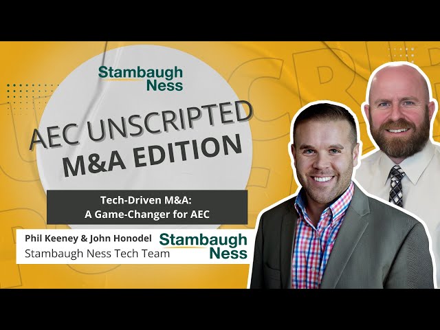 Tech Driven M&A: A Game-Changer for AEC