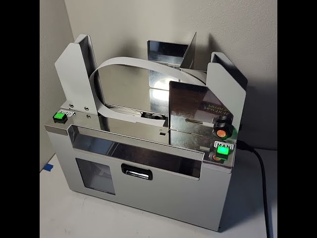 Duplo UCOS UP-240 Paper Banding Machine Test