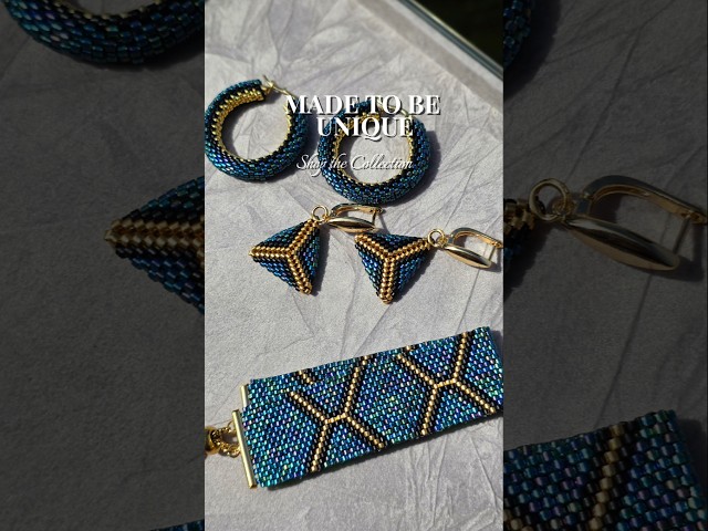 Handmade Beaded Jewelry  Wearable Art Made by Hand #shorts
