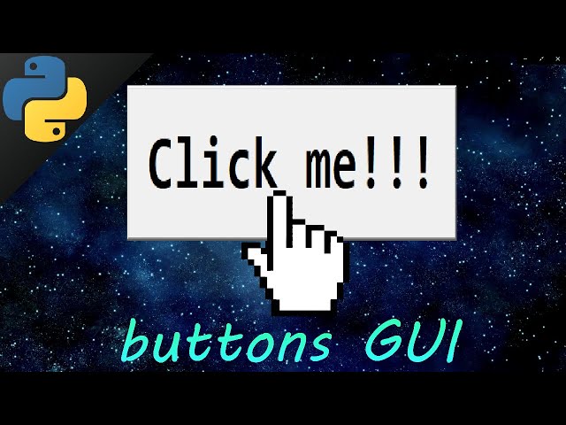 Learn Python tkinter GUI buttons easy 🛎️